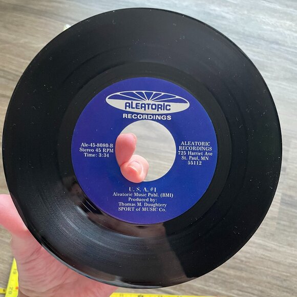 USA #1 Do You Believe In Miracles? RARE Vinyl 45 RPM  $500 - Picture 7 of 8